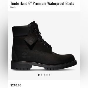 Timberland Men's Dark Leather Boots